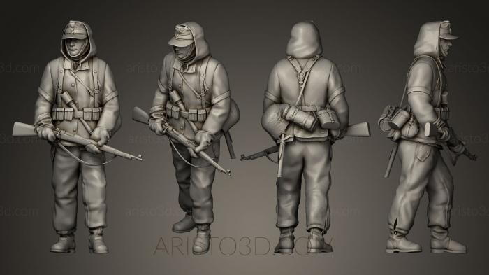 Military figurines (STKW_0059) 3D model for CNC machine